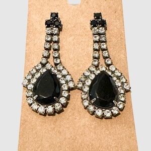 Elegant Rhinestone Drop Earrings
